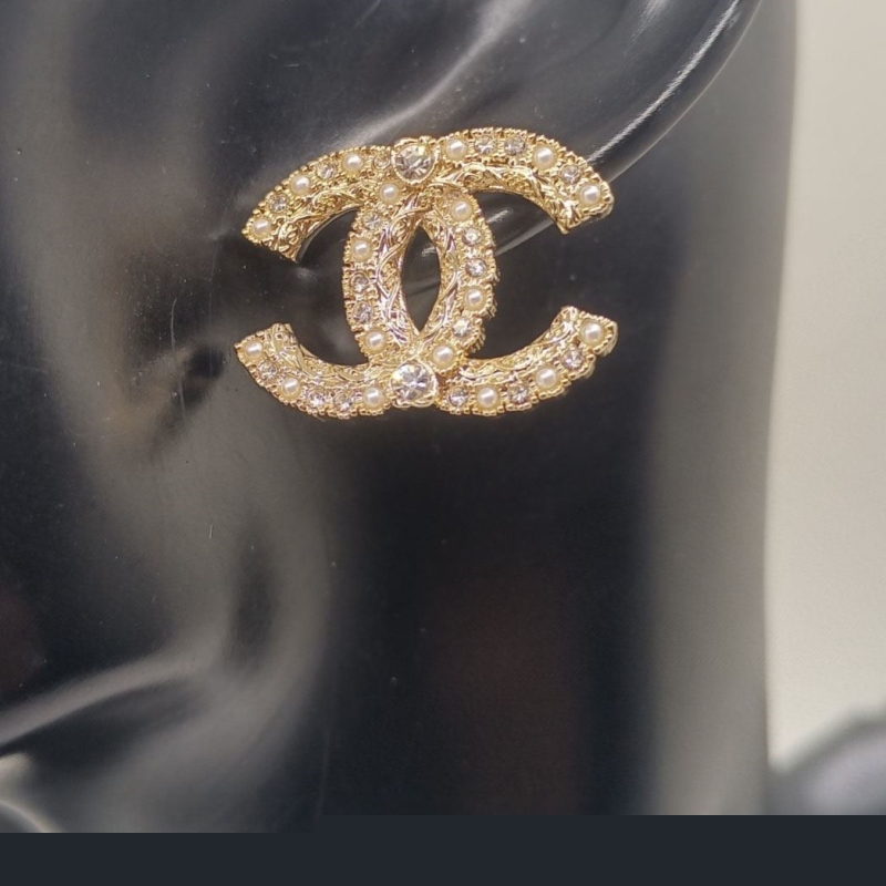 Ch*el earrings